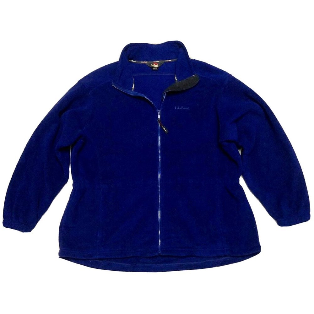 Vintage LL Bean Full Zip Sweater Womens Extra Large